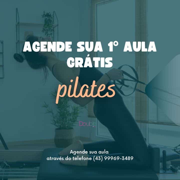 1° aula pilates gratis
