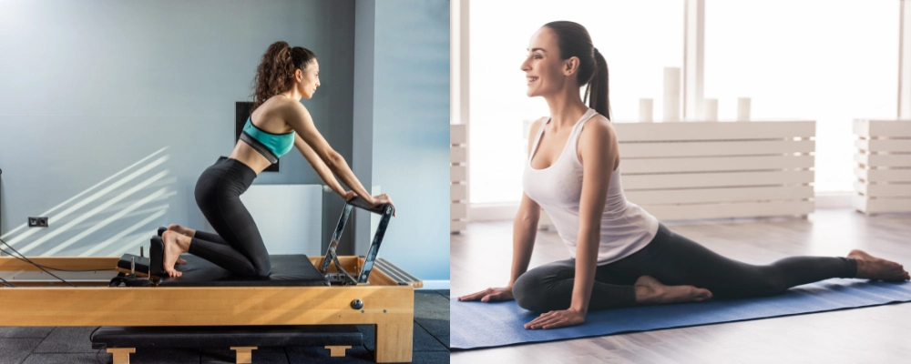 Pilates Solo x Com Aparelhos